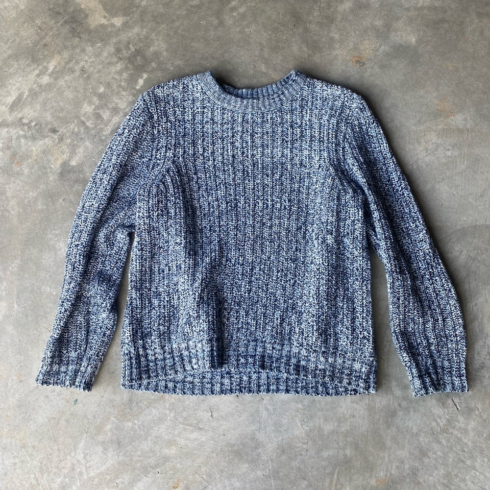 Express Blue Knit Sweater